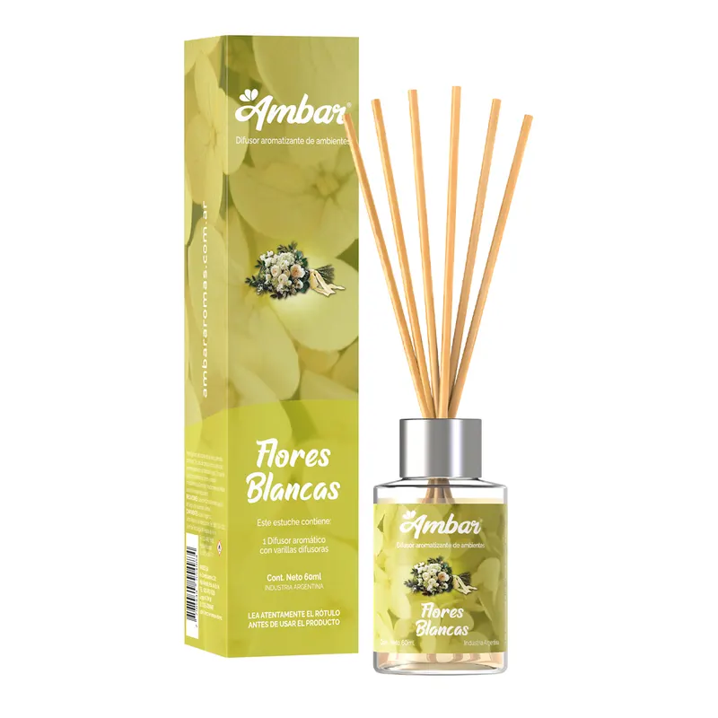 Flores Blancas - Difusor Mini - 60ml