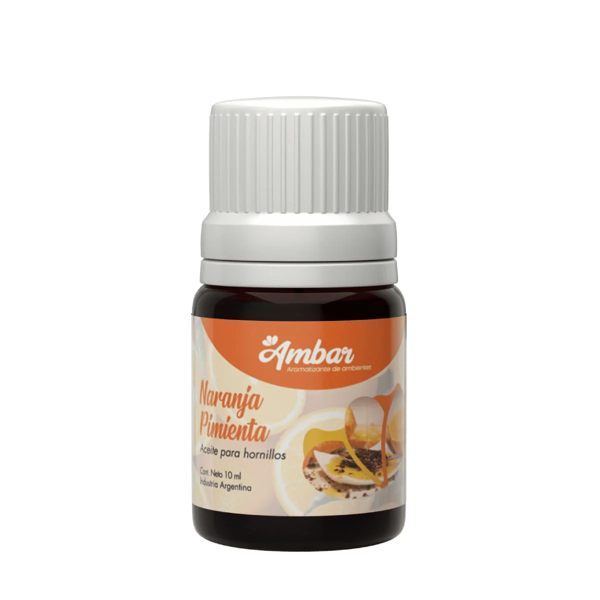 Naranja Pimienta - Aceite para Hornillos Ambar - 10ml