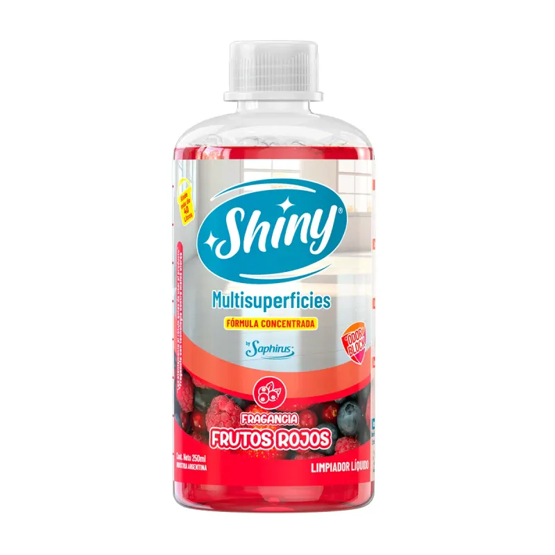 Frutos Rojos - Limpiador Multisuperficies Concentrado - 250 ml