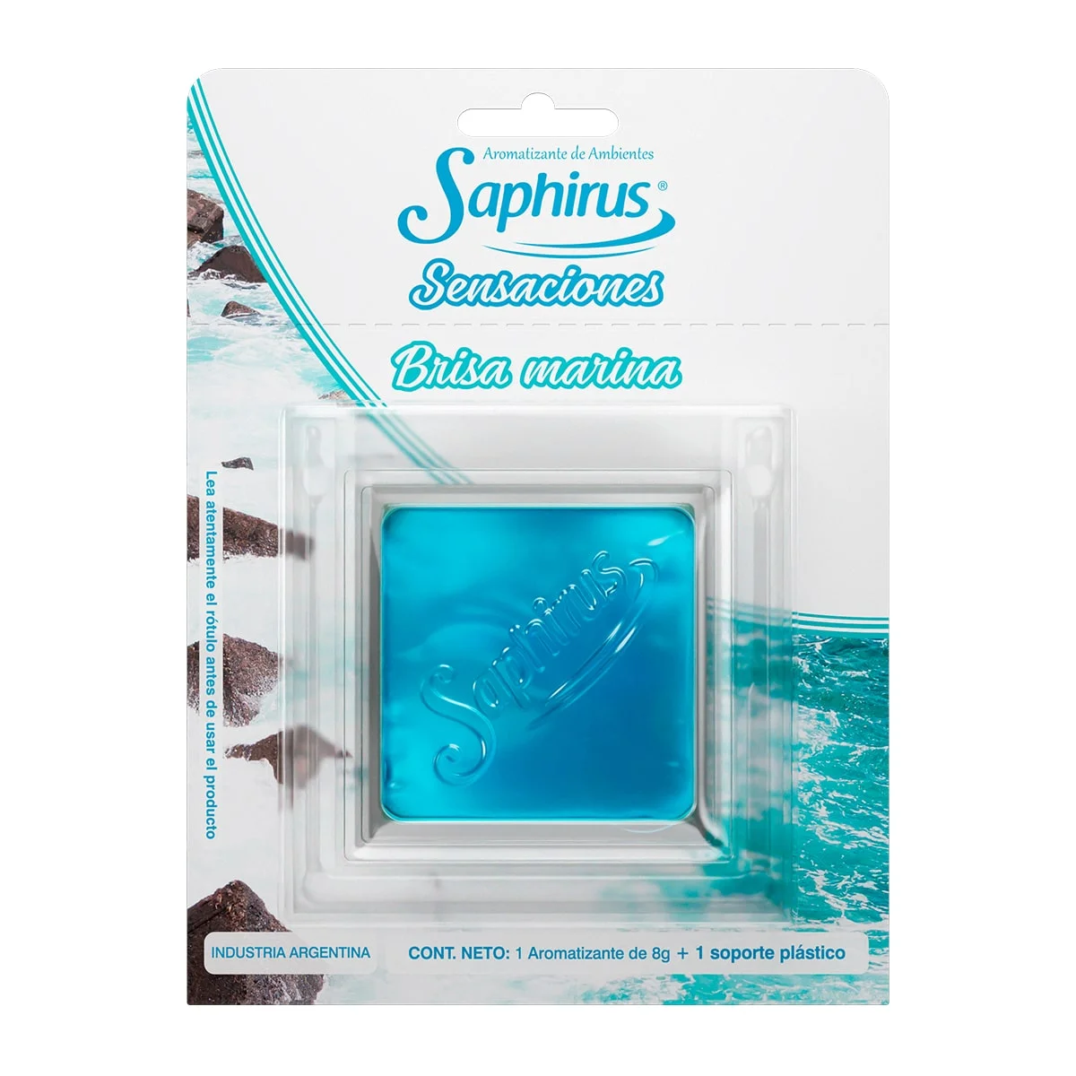 Holder Transparente & Sensaciones Brisa Marina - 8Grs + plástico