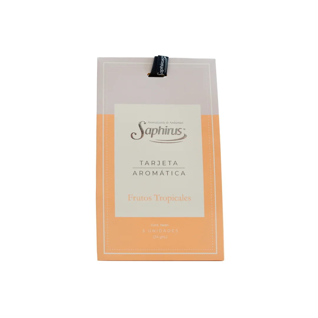 Frutos Tropicales - Tarjetas Aromáticas - 3und