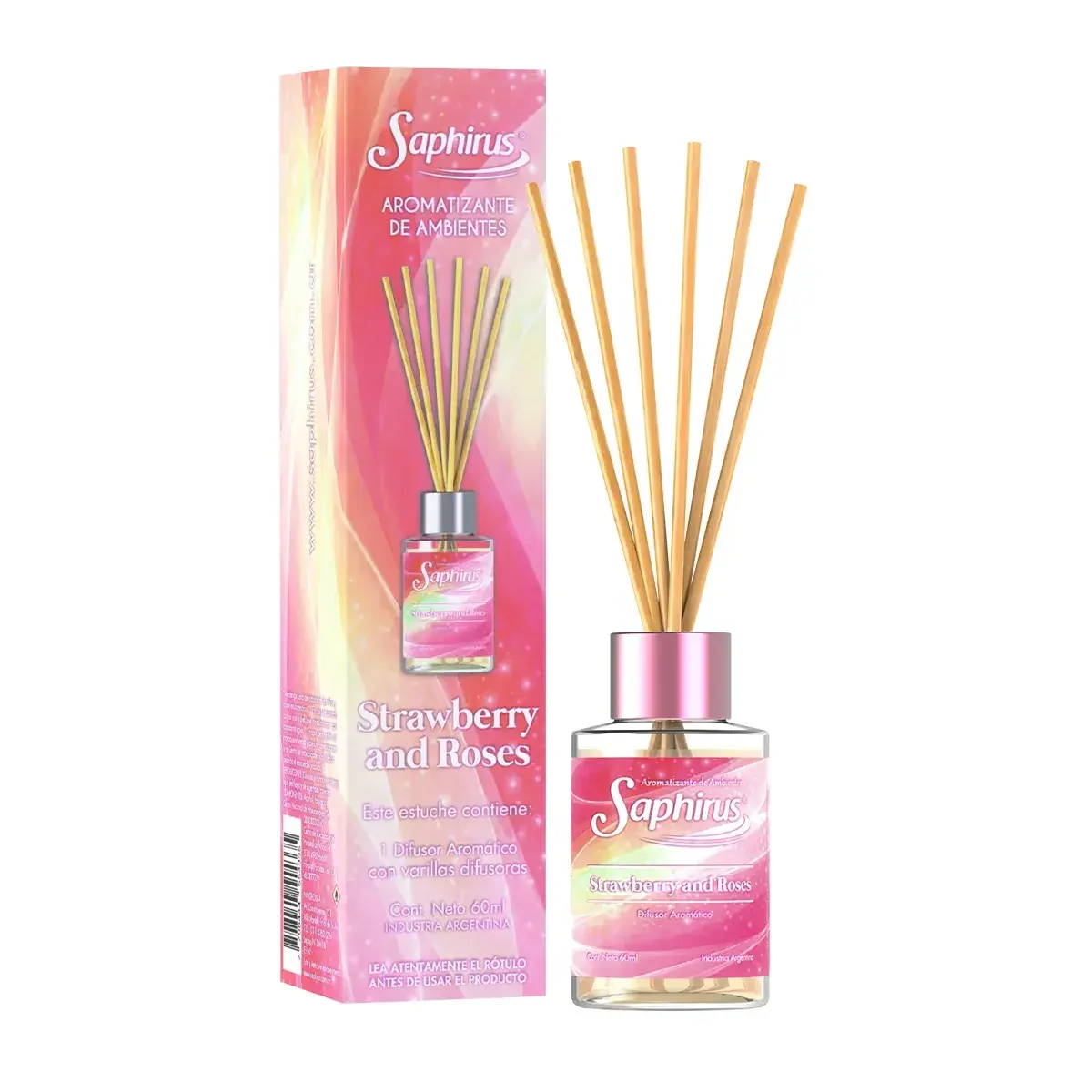 Strawberry and Roses - Difusor Mini - 60ml